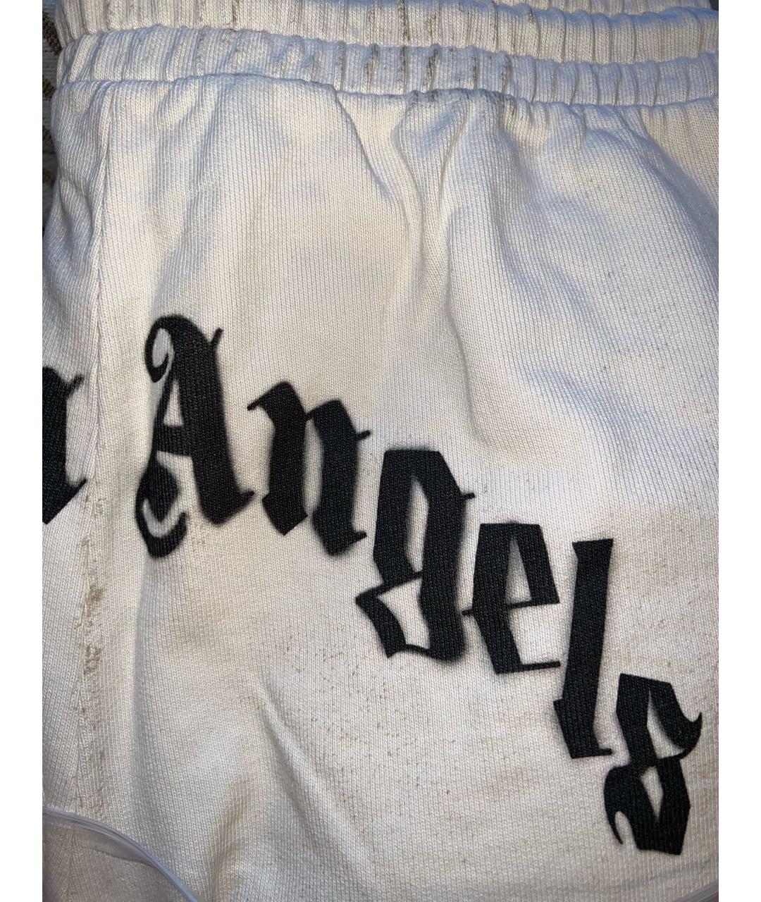 PALM ANGELS Бежевые хлопковые шорты, фото 3