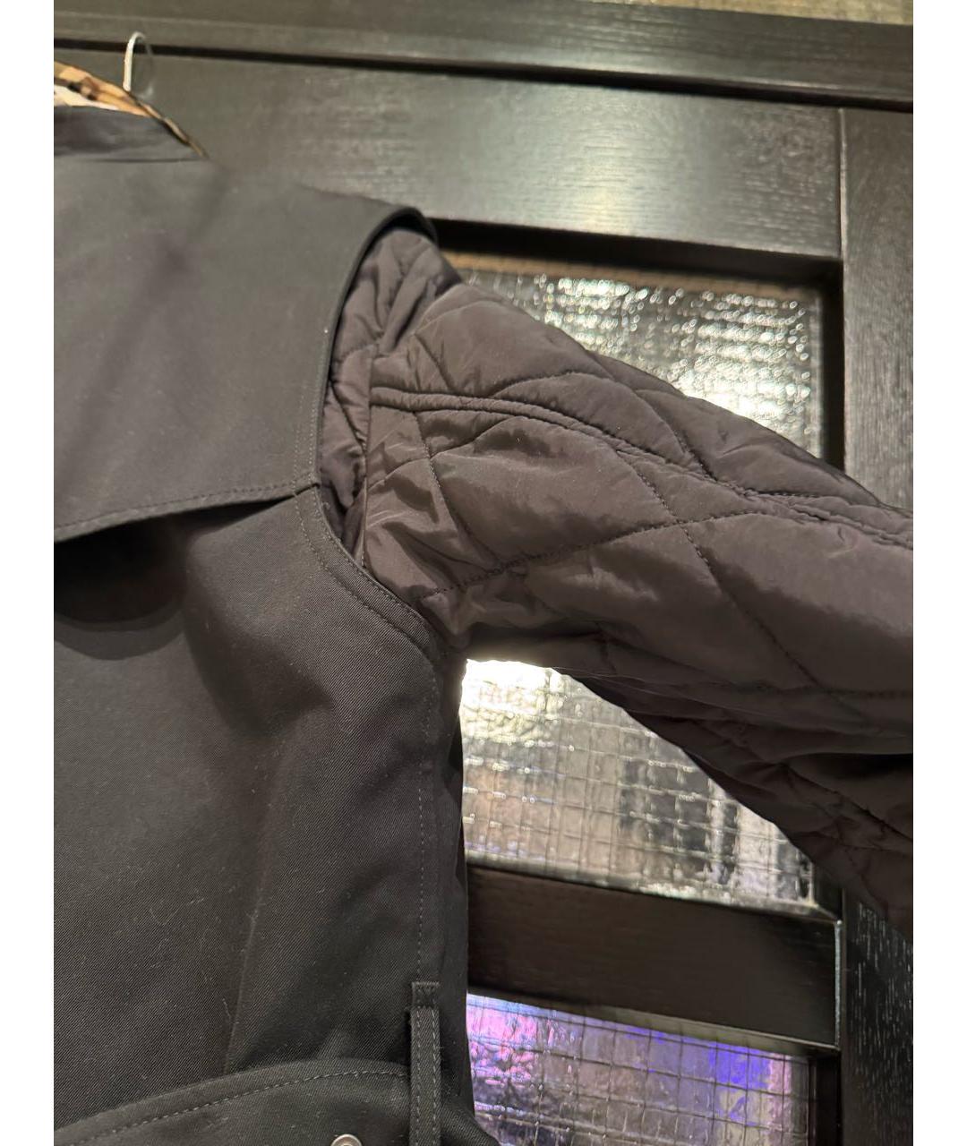 BURBERRY Черный тренч/плащ, фото 7