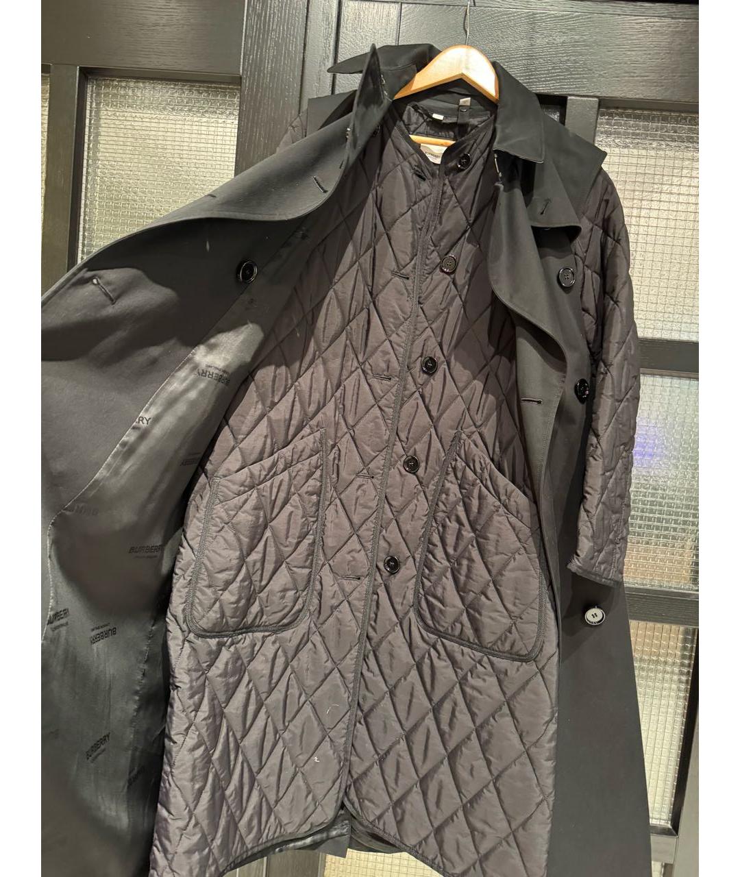 BURBERRY Черный тренч/плащ, фото 3