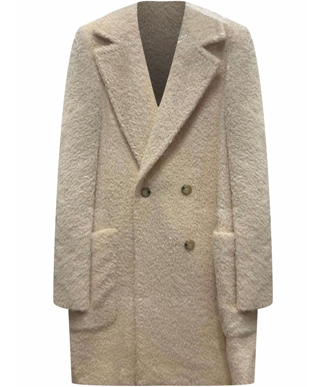 MAX MARA STUDIO Бежевое пальто, фото 1