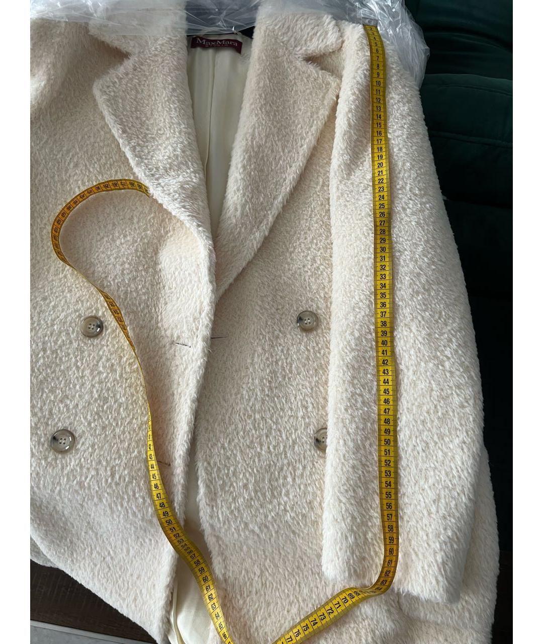 MAX MARA STUDIO Бежевое пальто, фото 5