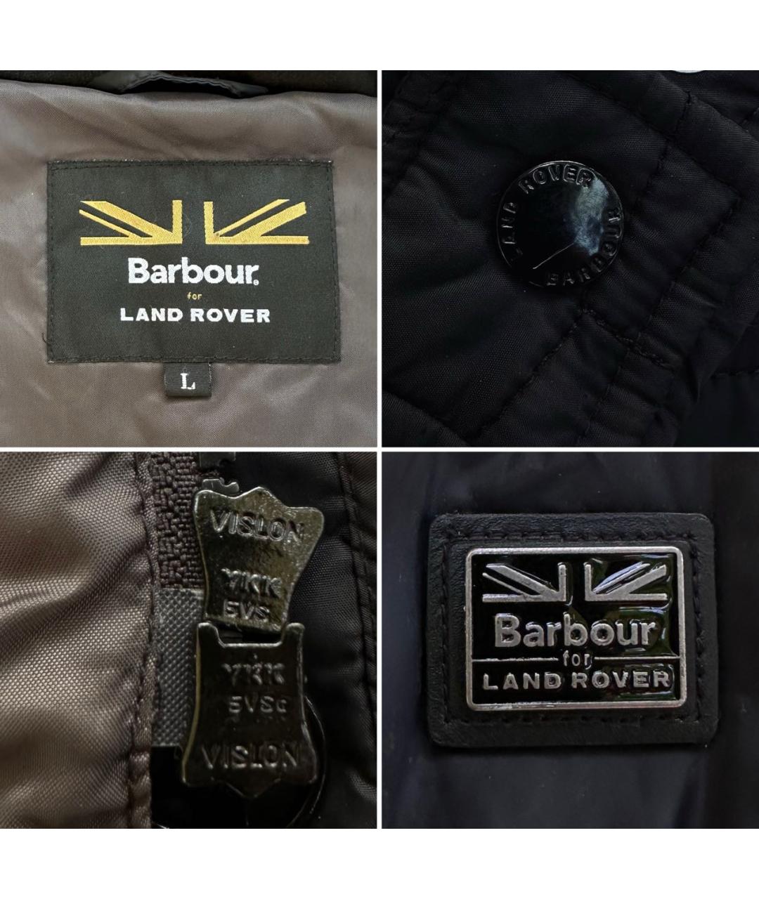 BARBOUR Черная полиэстеровая куртка, фото 5