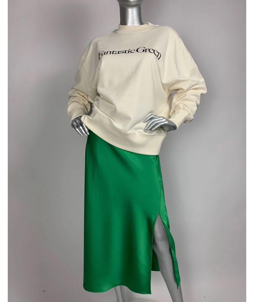 MSGM Белый хлопковый жакет/пиджак, фото 5