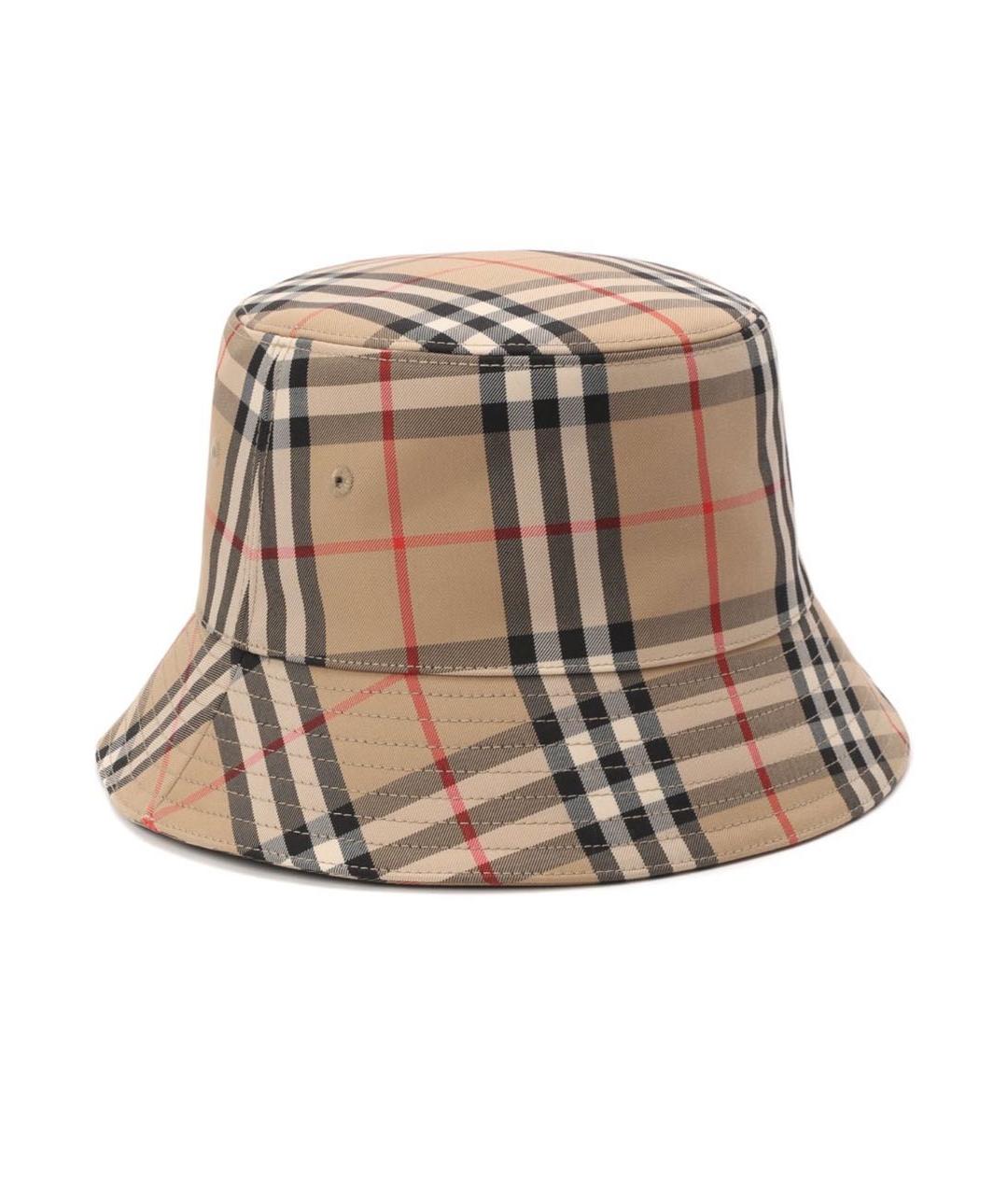 BURBERRY Бежевая синтетическая панама, фото 5