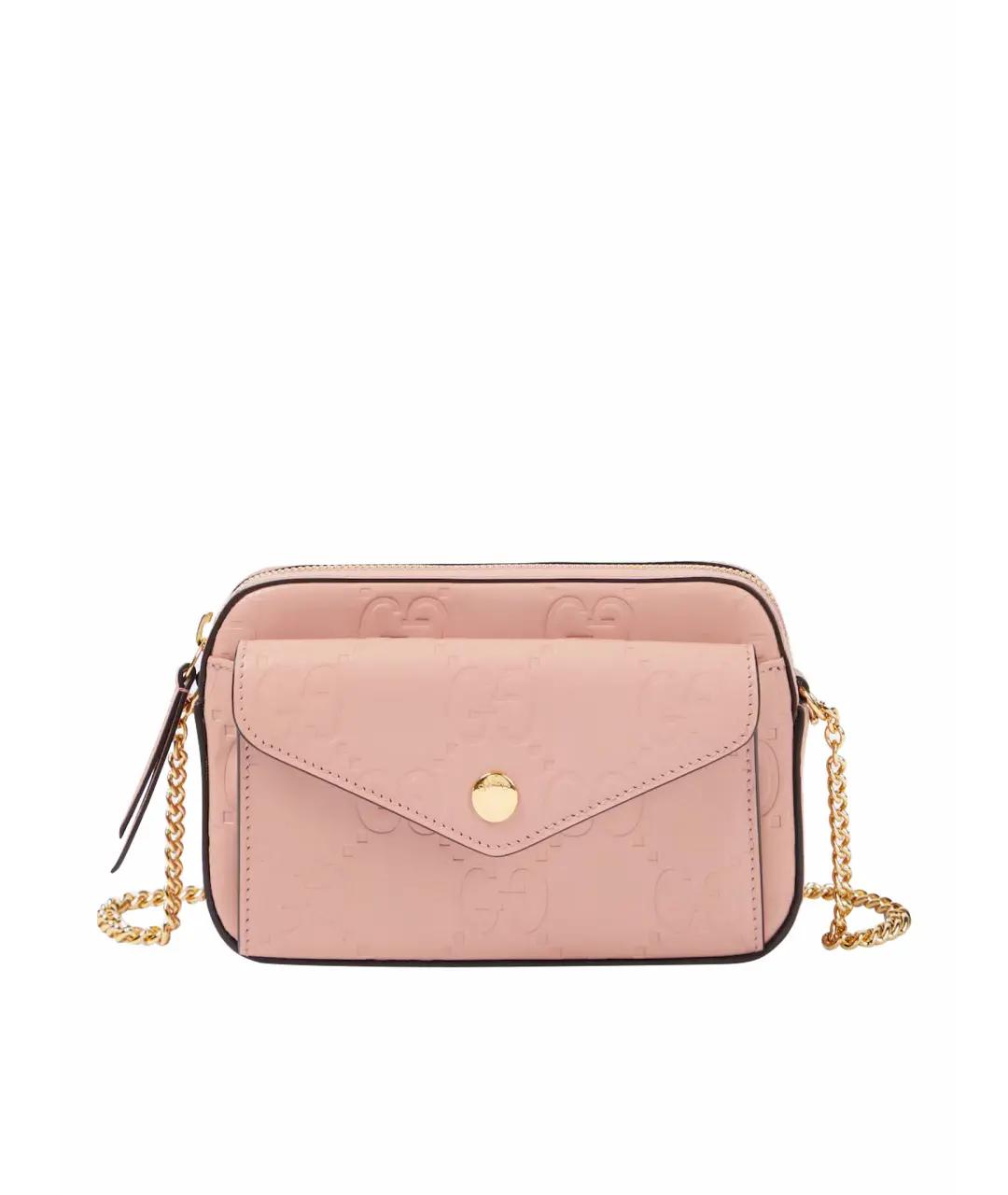 GUCCI Розовая сумка через плечо, фото 1