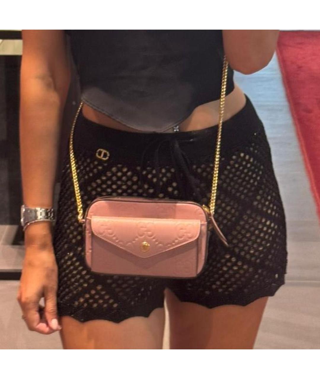 GUCCI Розовая сумка через плечо, фото 2