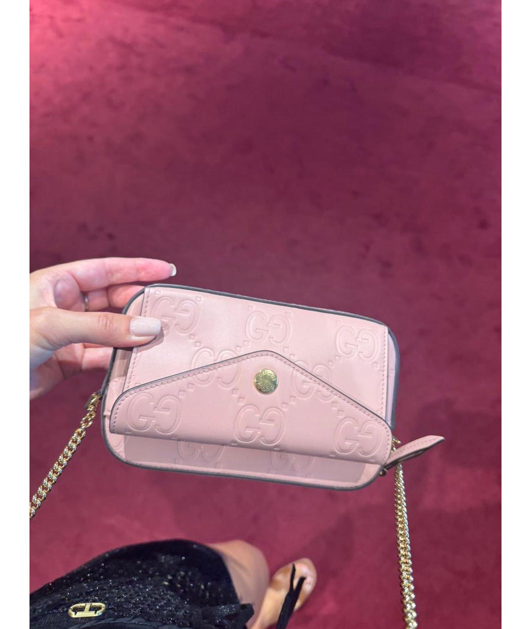 GUCCI Розовая сумка через плечо, фото 3