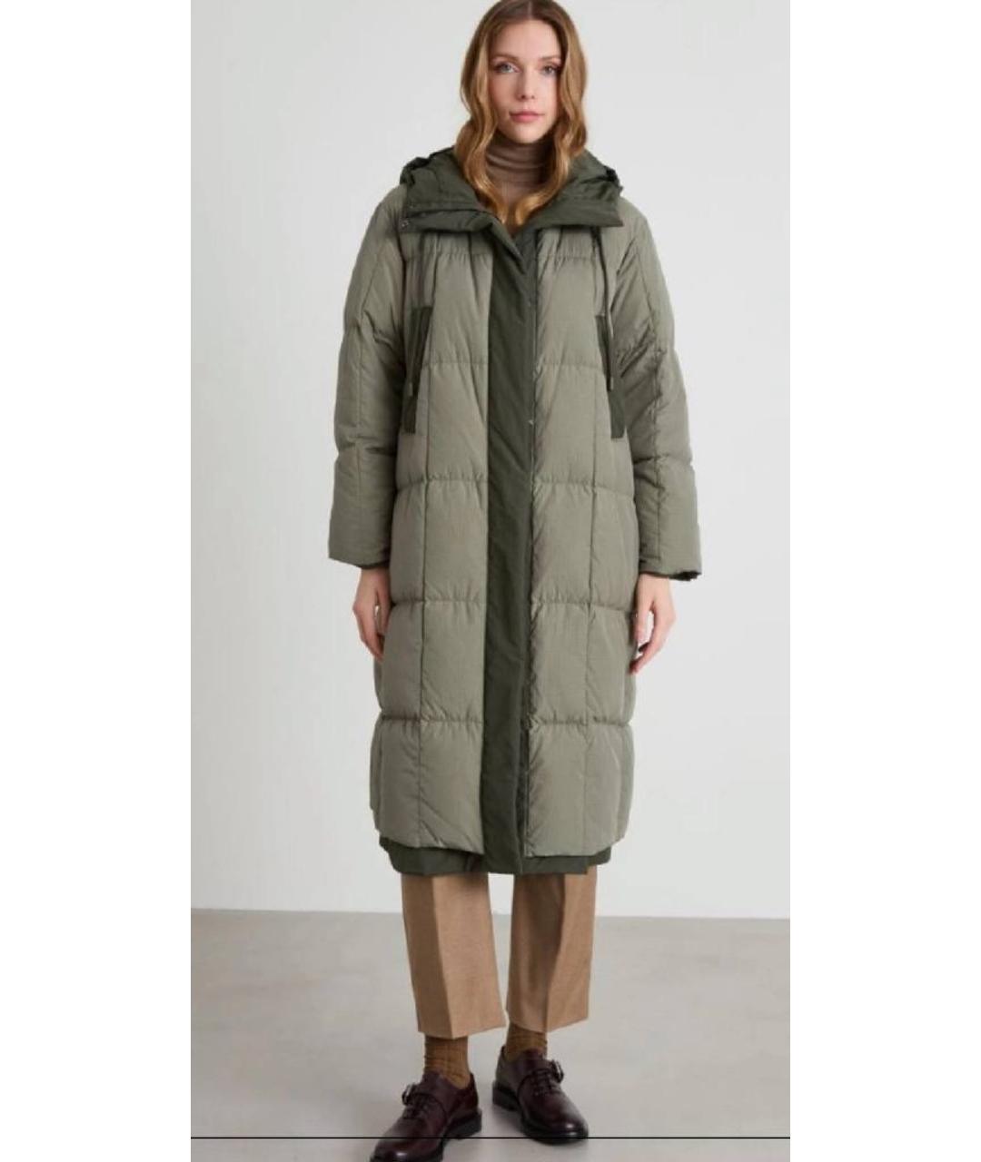 WEEKEND MAX MARA Зеленая парка, фото 3