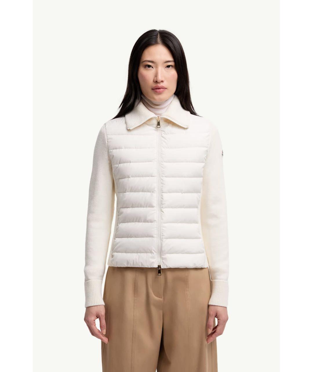 MONCLER Белый джемпер / свитер, фото 2
