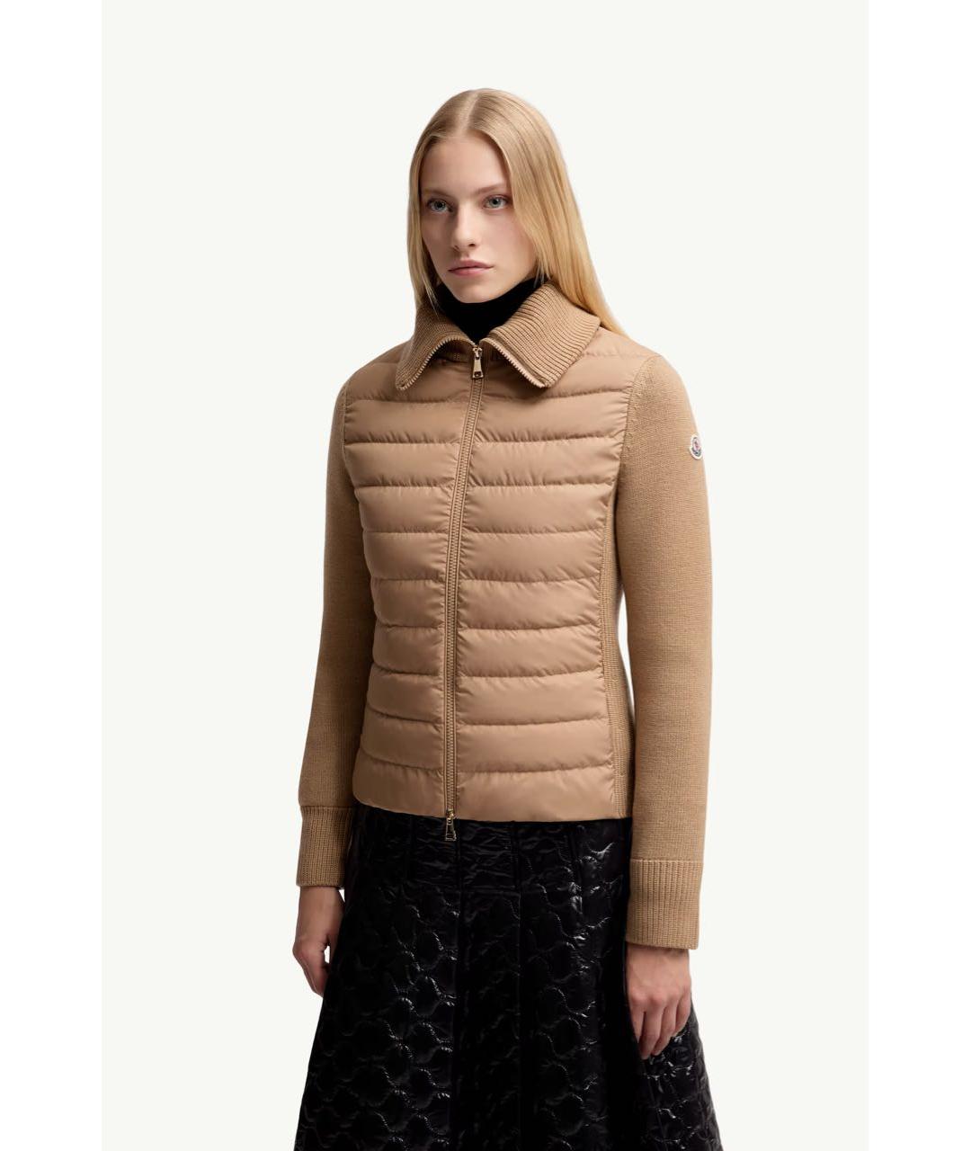MONCLER Бежевый кардиган, фото 2