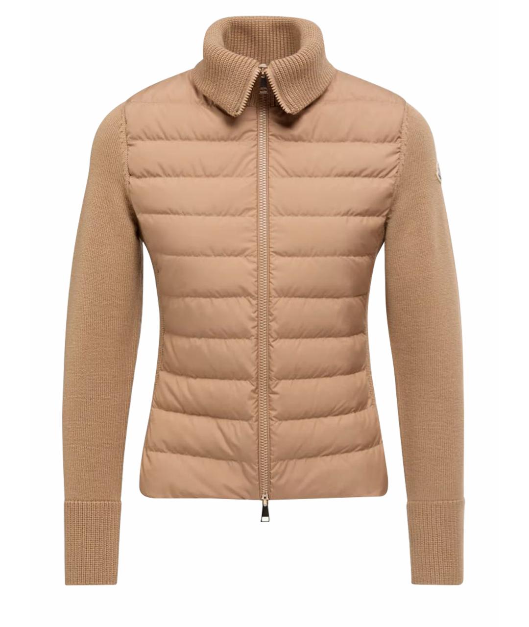 MONCLER Бежевый кардиган, фото 1