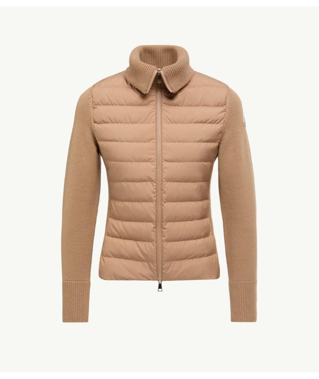 MONCLER Бежевый кардиган, фото 5