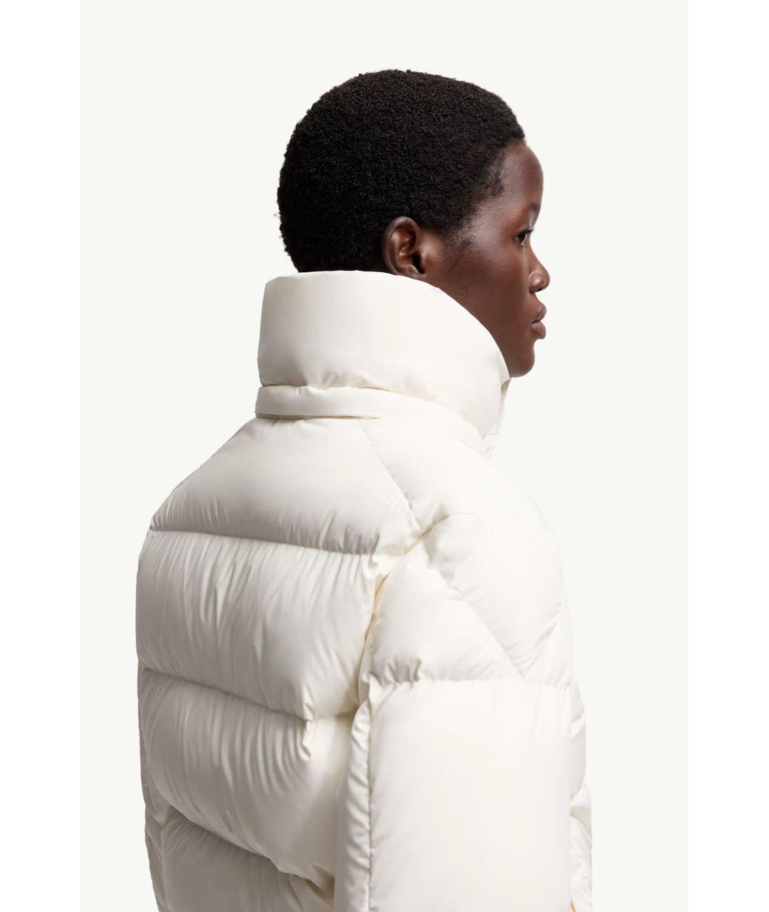 MONCLER Белый пуховик, фото 4