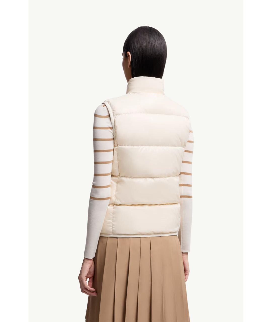 MONCLER Белый жилет, фото 3