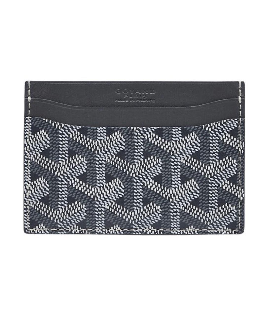 GOYARD Серый кожаный кардхолдер, фото 3