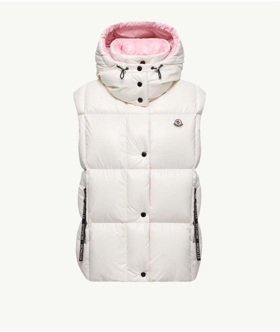 MONCLER Белый жилет, фото 6