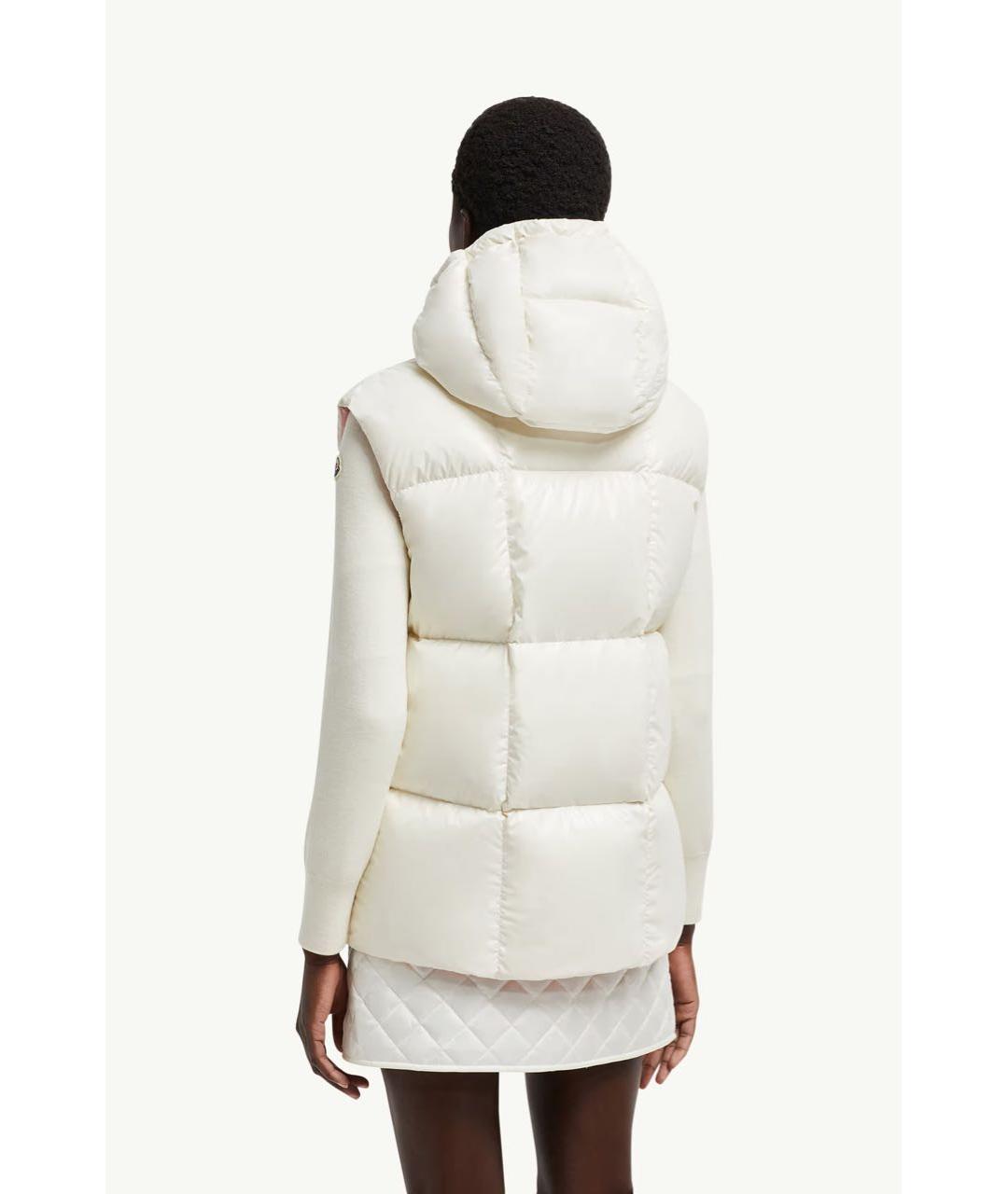 MONCLER Белый жилет, фото 3