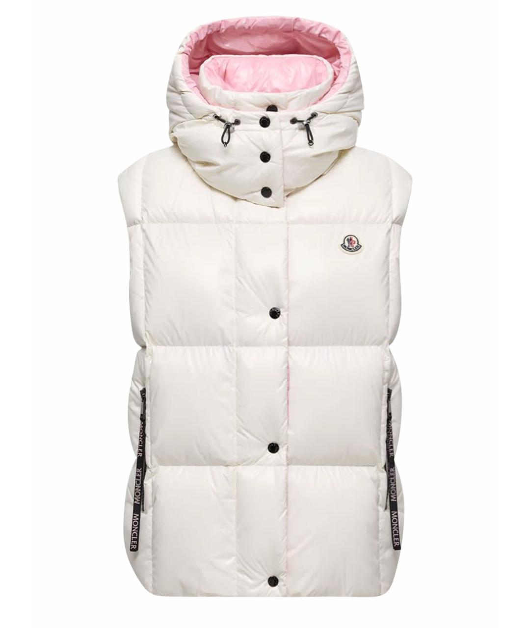 MONCLER Белый жилет, фото 1