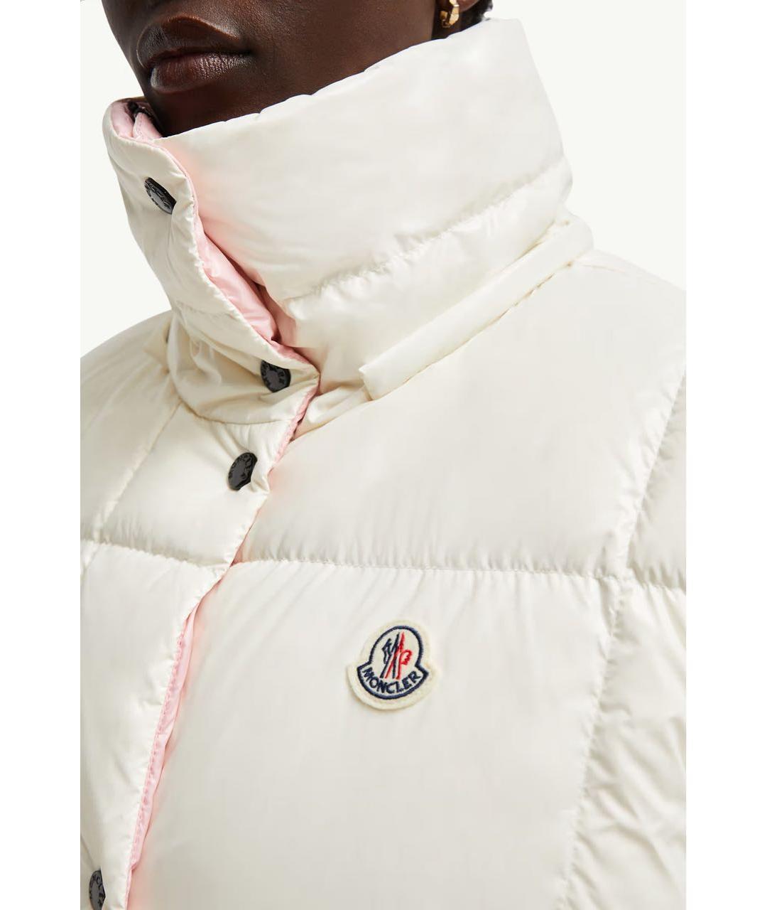 MONCLER Белый жилет, фото 5