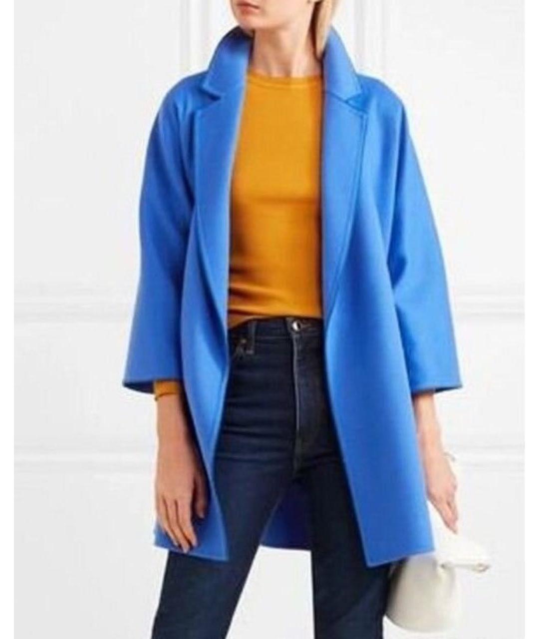 MAX MARA Синее кашемировое пальто, фото 6