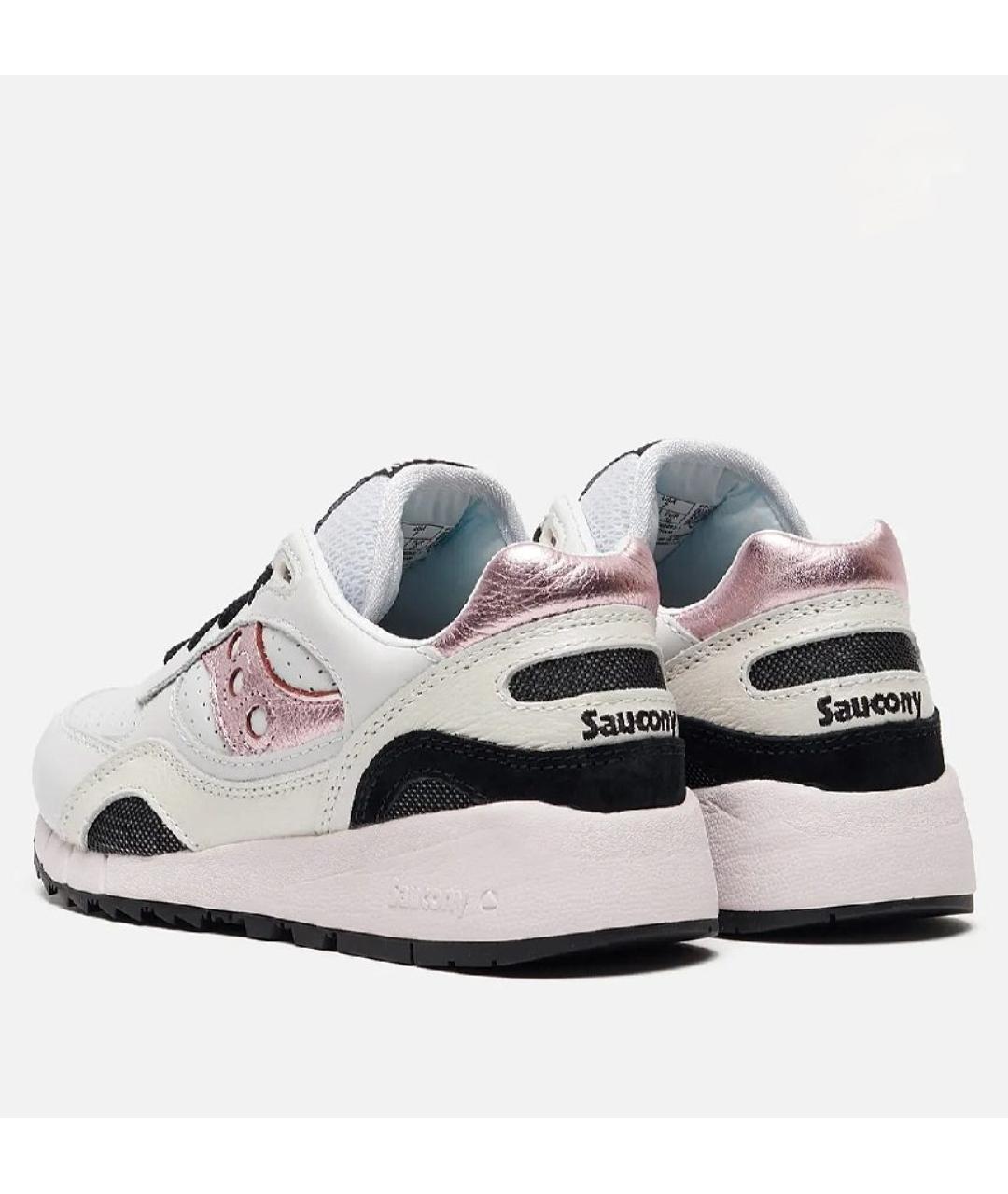 SAUCONY Белые кожаные кроссовки, фото 4
