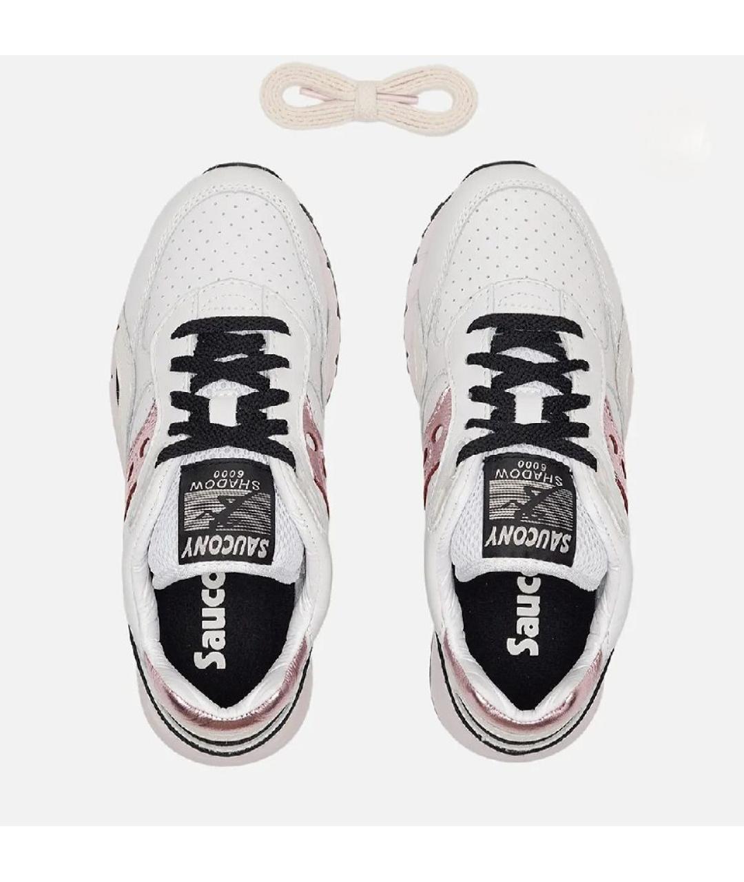 SAUCONY Белые кожаные кроссовки, фото 5