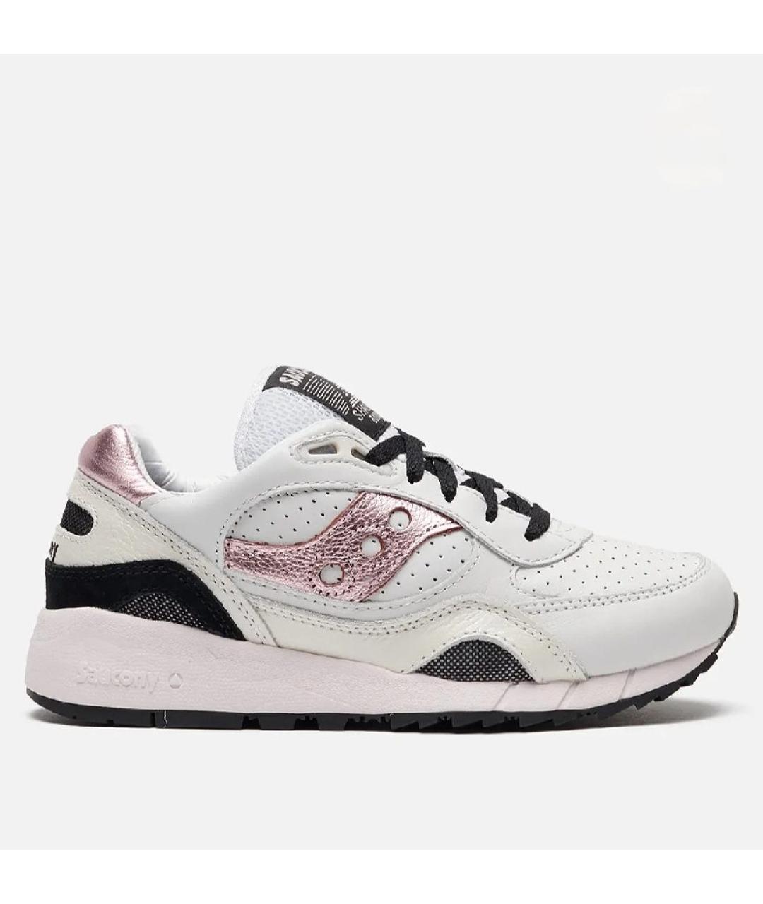 SAUCONY Белые кожаные кроссовки, фото 2