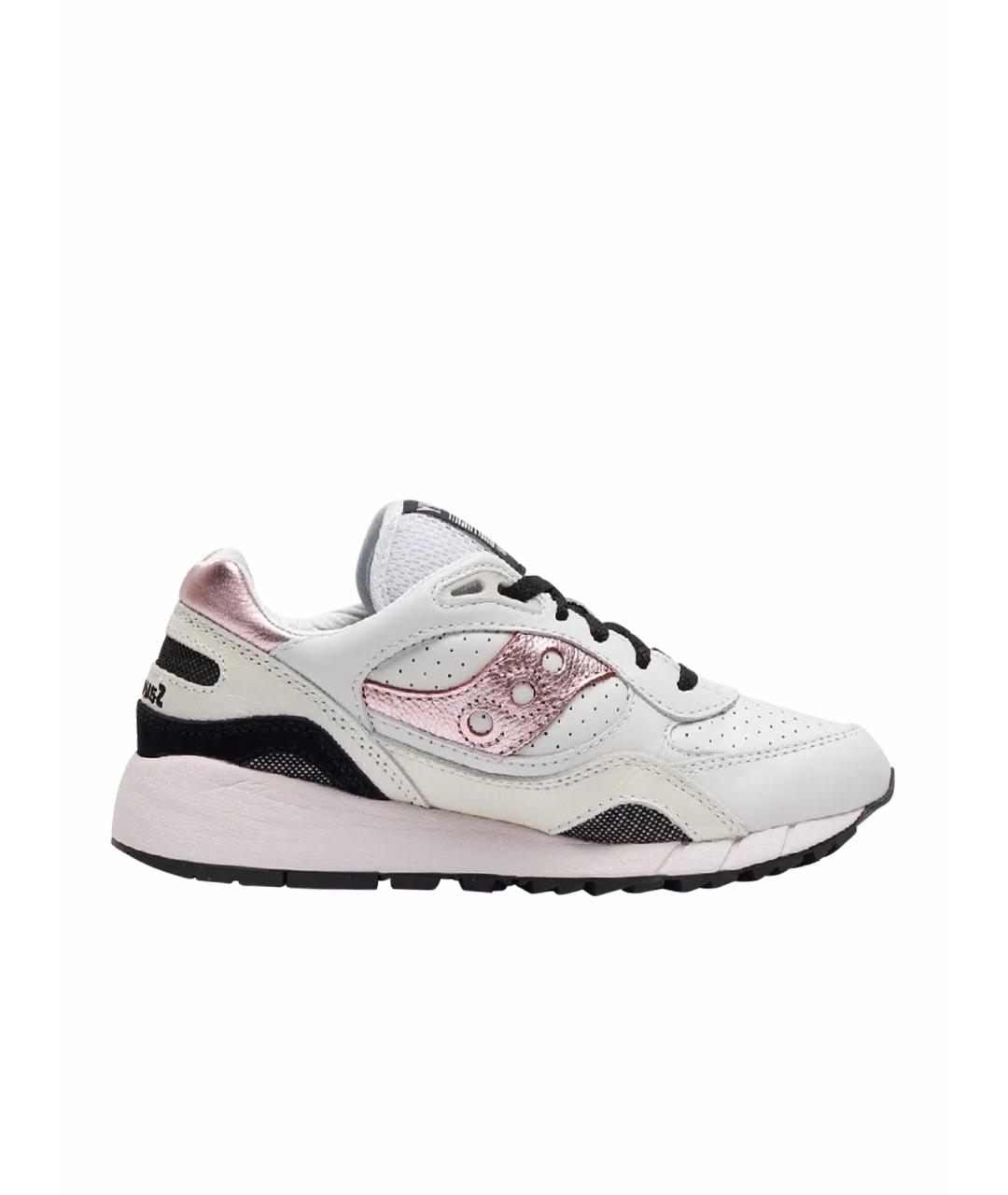 SAUCONY Белые кожаные кроссовки, фото 1