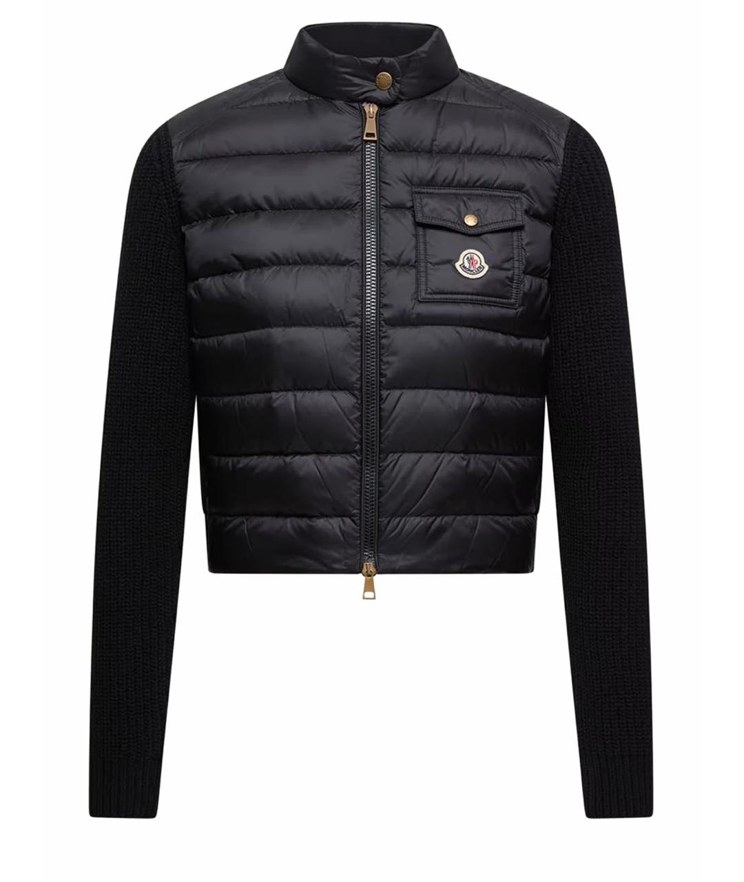 MONCLER Черный кардиган, фото 1