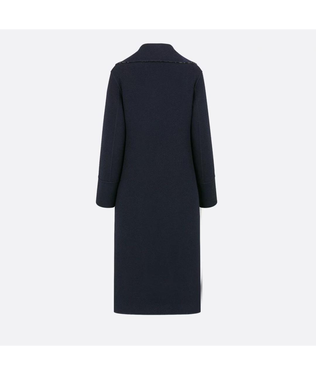 CHRISTIAN DIOR Синее пальто, фото 2