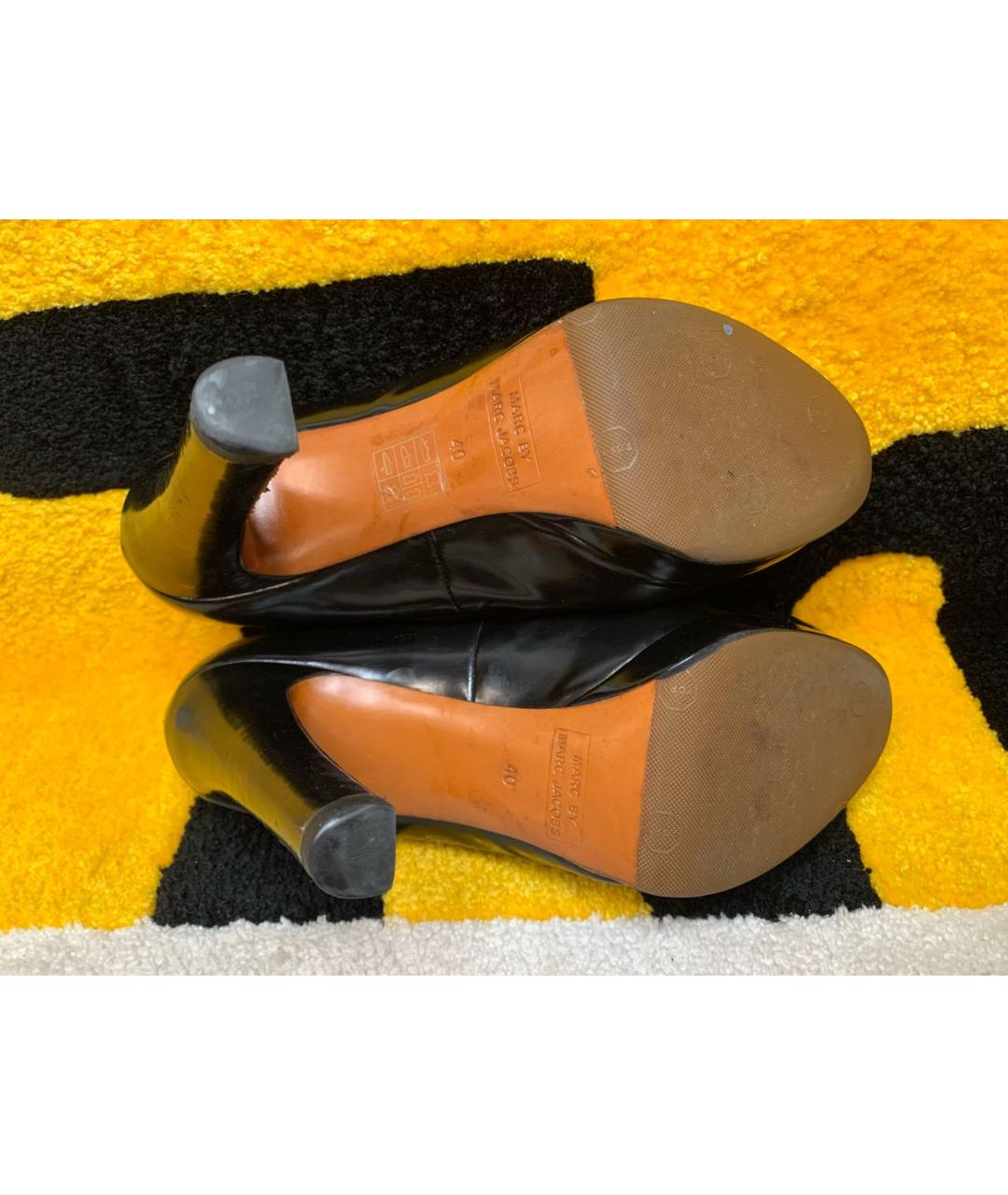 MARC BY MARC JACOBS Черные кожаные туфли, фото 6