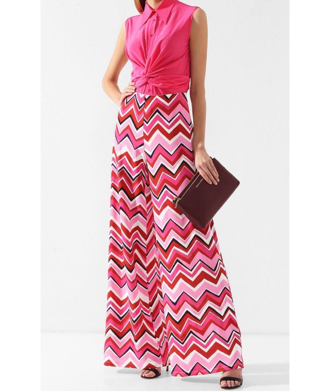 MISSONI Мульти вискозные брюки широкие, фото 3