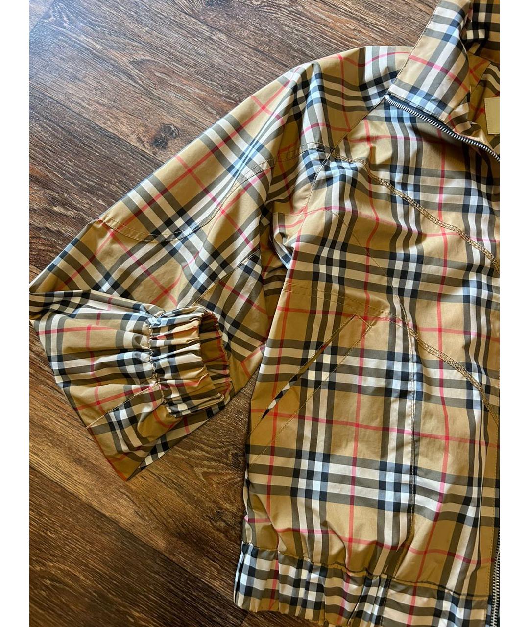 BURBERRY Полиэстеровая куртка, фото 5