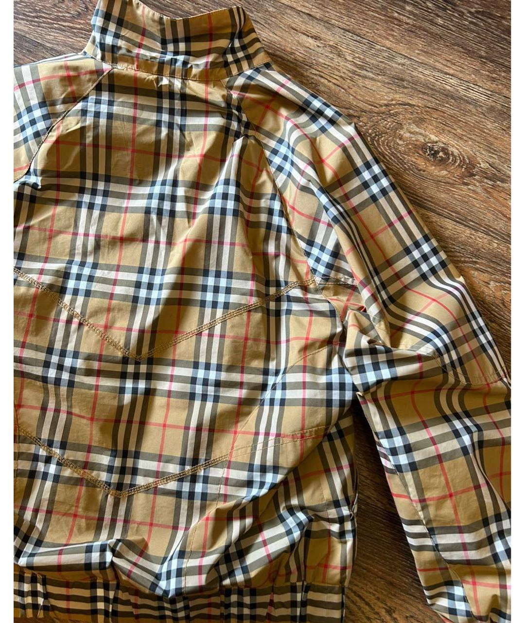 BURBERRY Полиэстеровая куртка, фото 8
