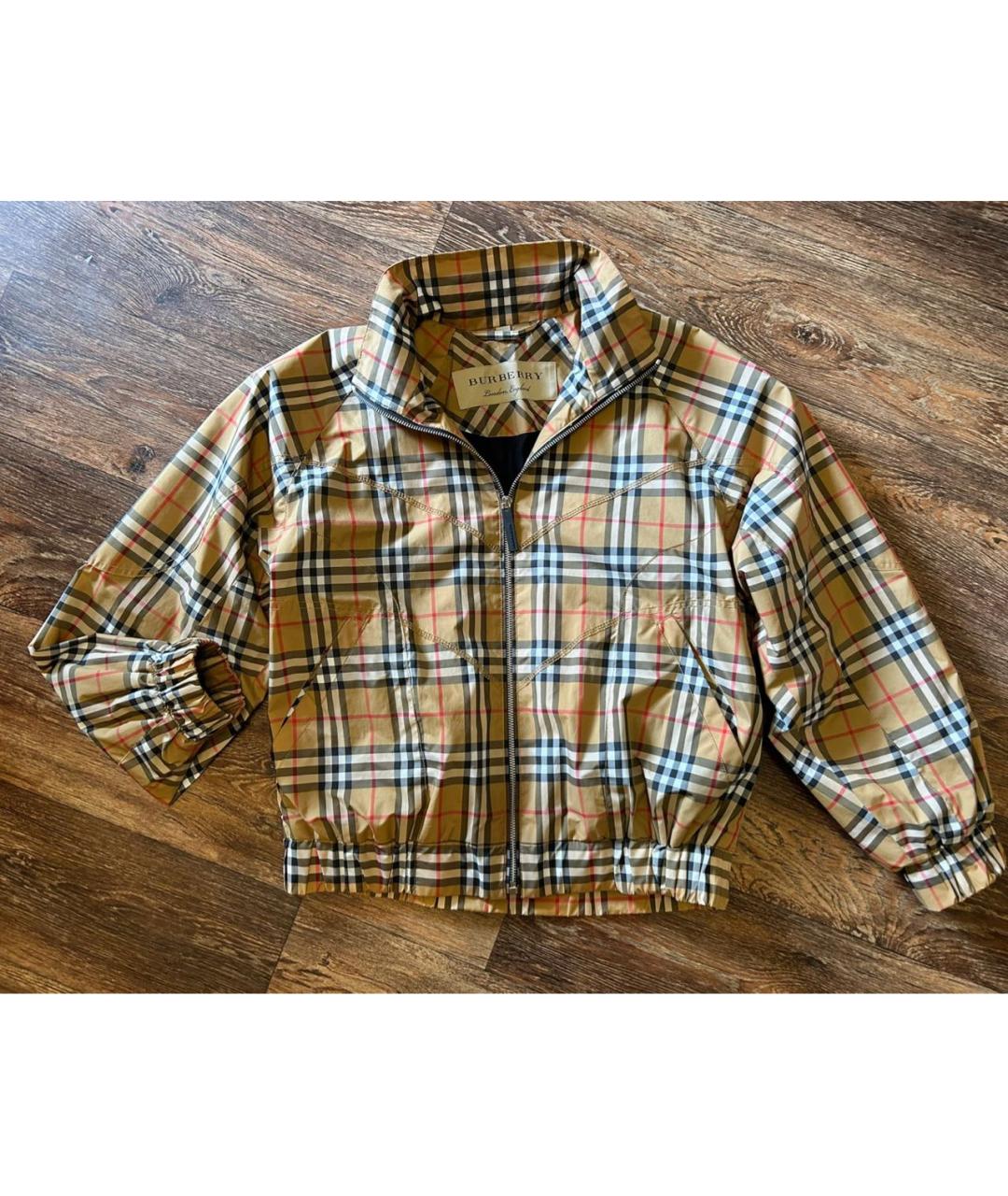 BURBERRY Полиэстеровая куртка, фото 9