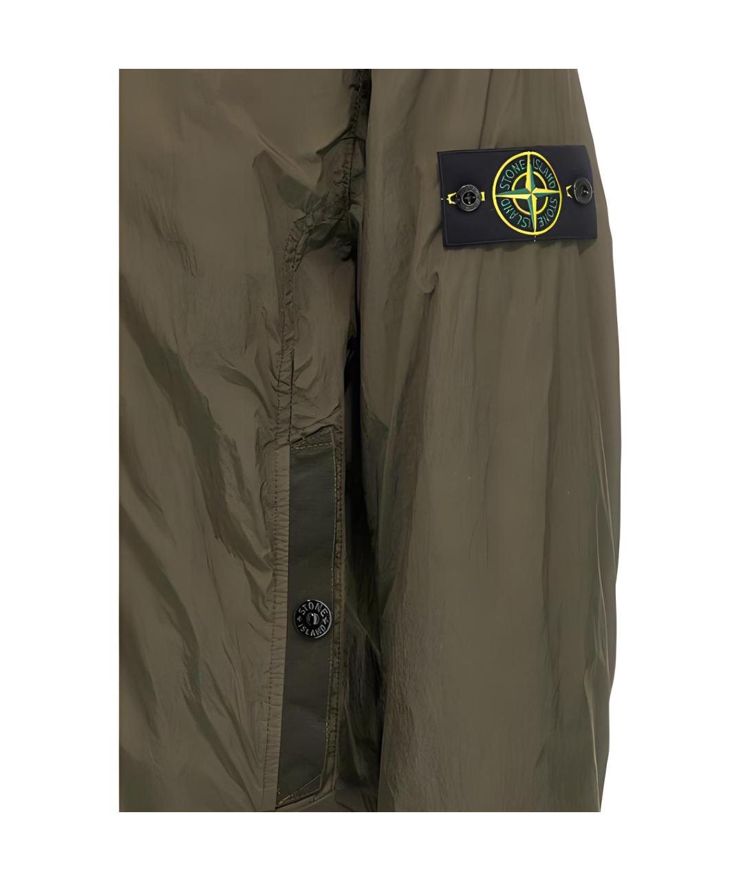 STONE ISLAND Хаки куртка, фото 3