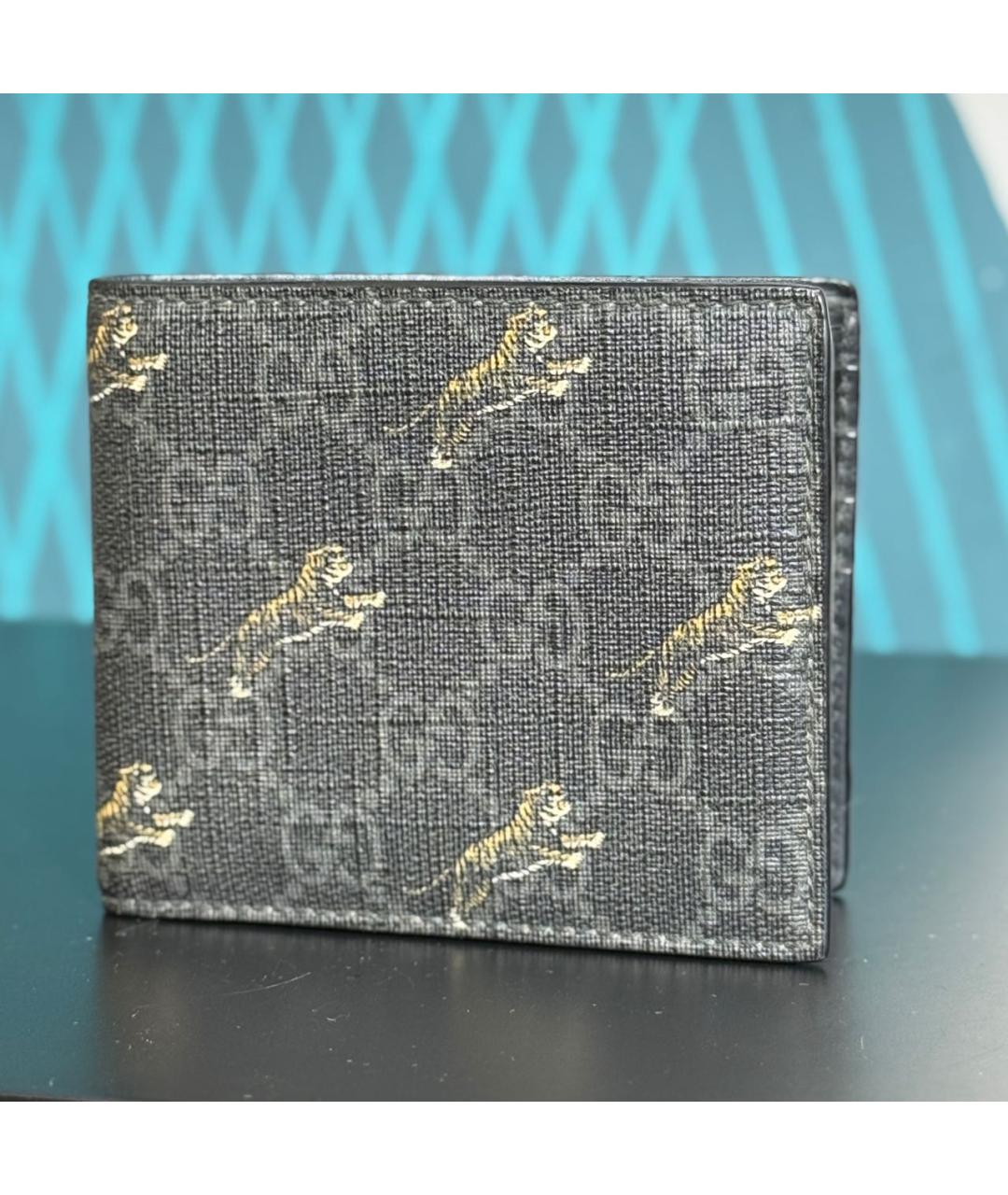 GUCCI Черный кошелек, фото 3
