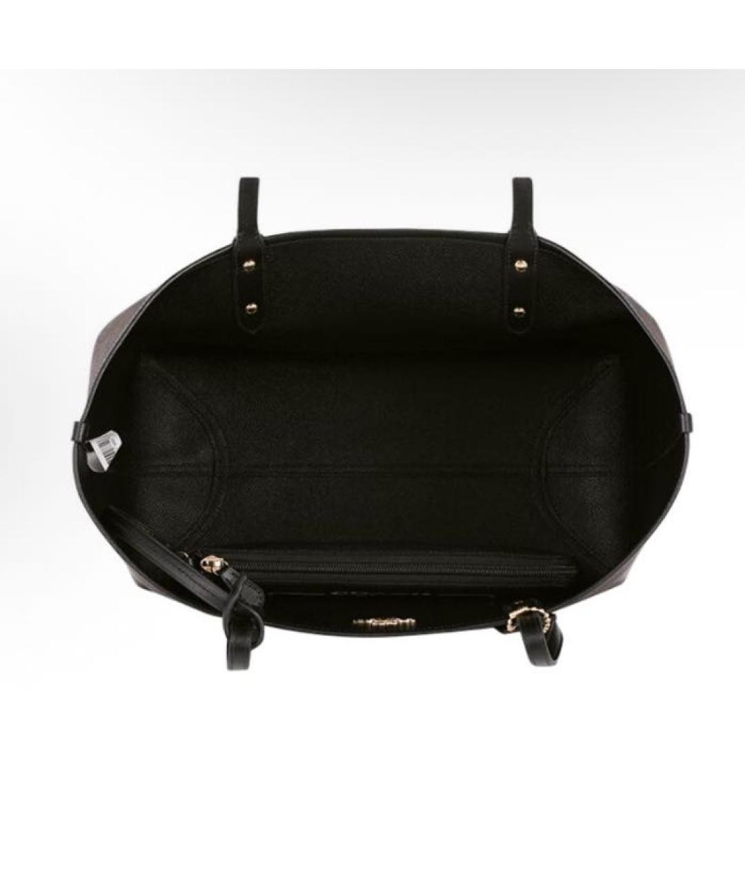 COACH Коричневая сумка тоут из искусственной кожи, фото 4