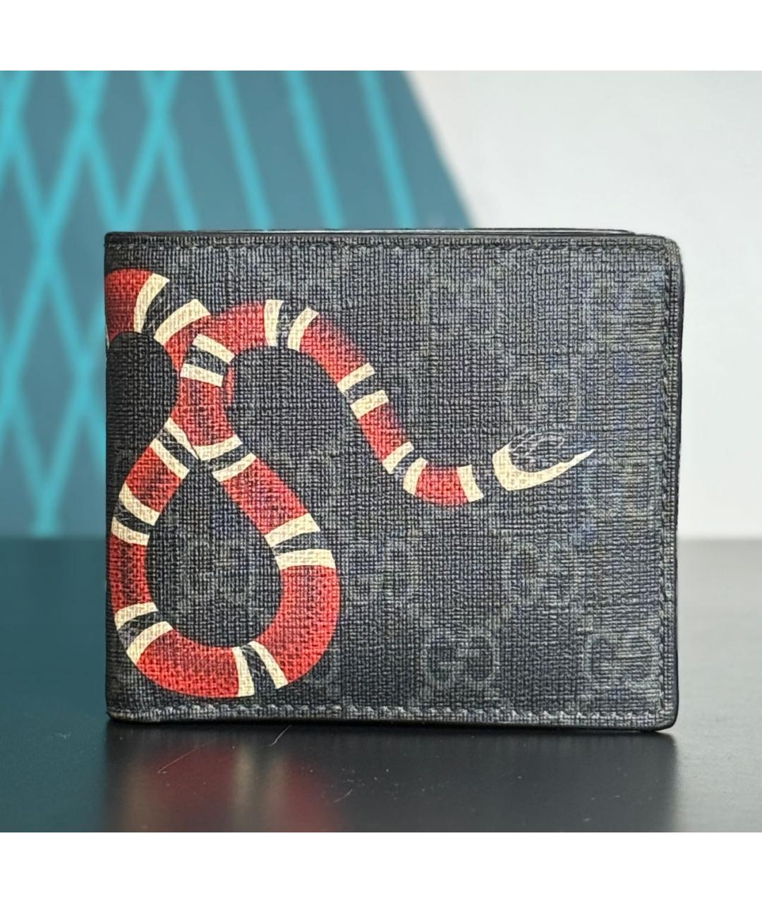 GUCCI Черный кошелек, фото 9
