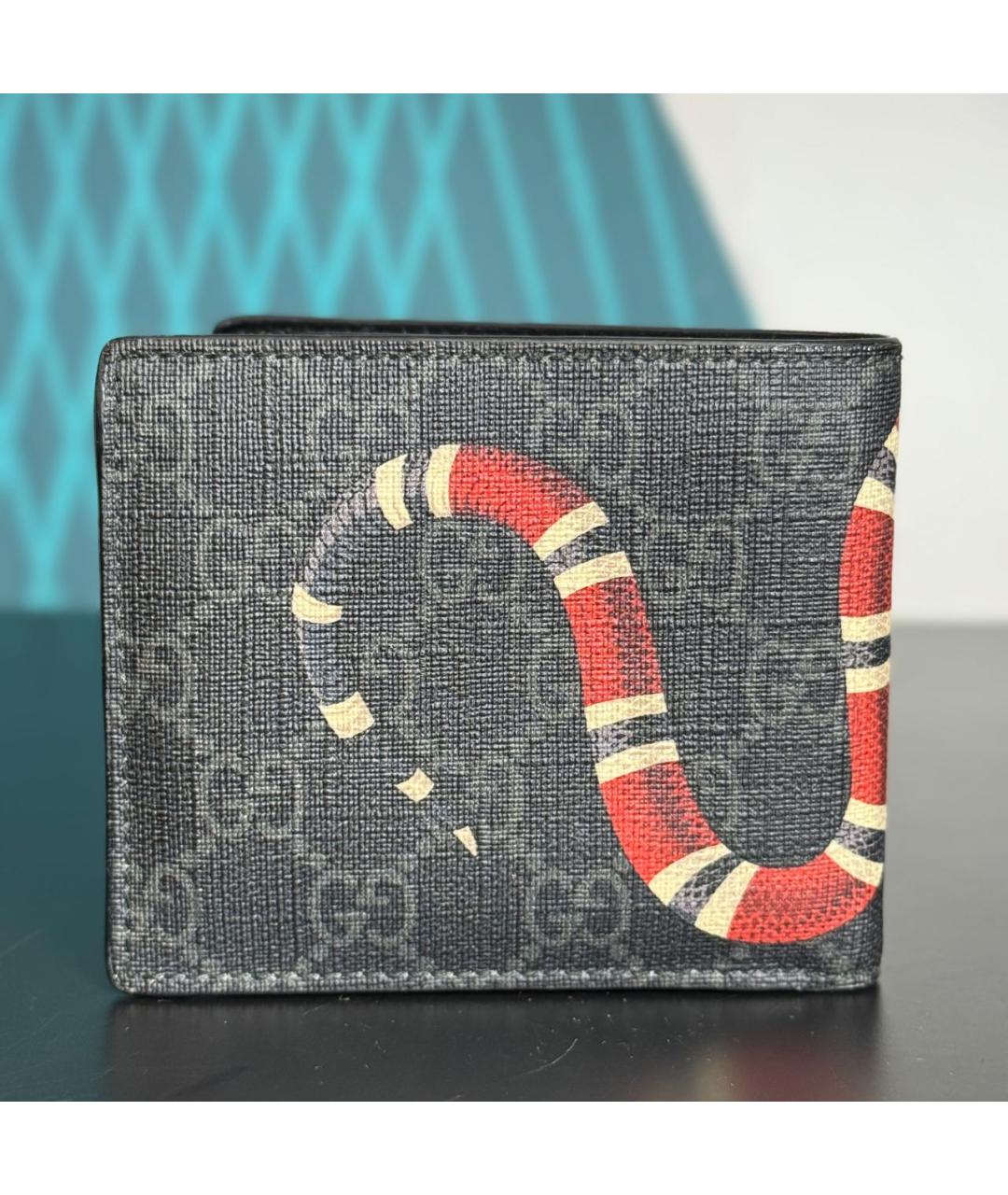 GUCCI Черный кошелек, фото 8