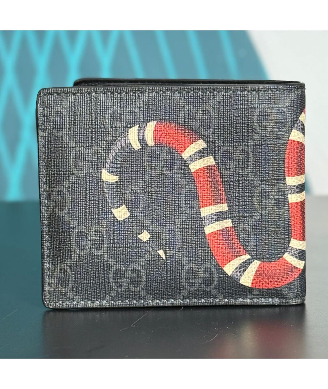 GUCCI Черный кошелек, фото 2