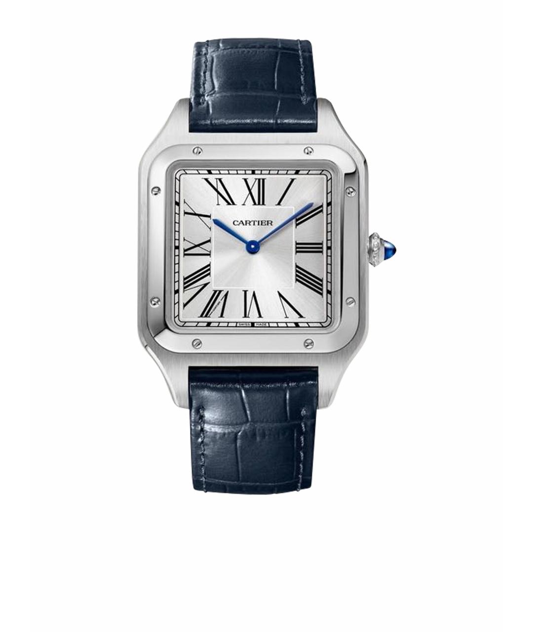 CARTIER Синие металлические часы, фото 1
