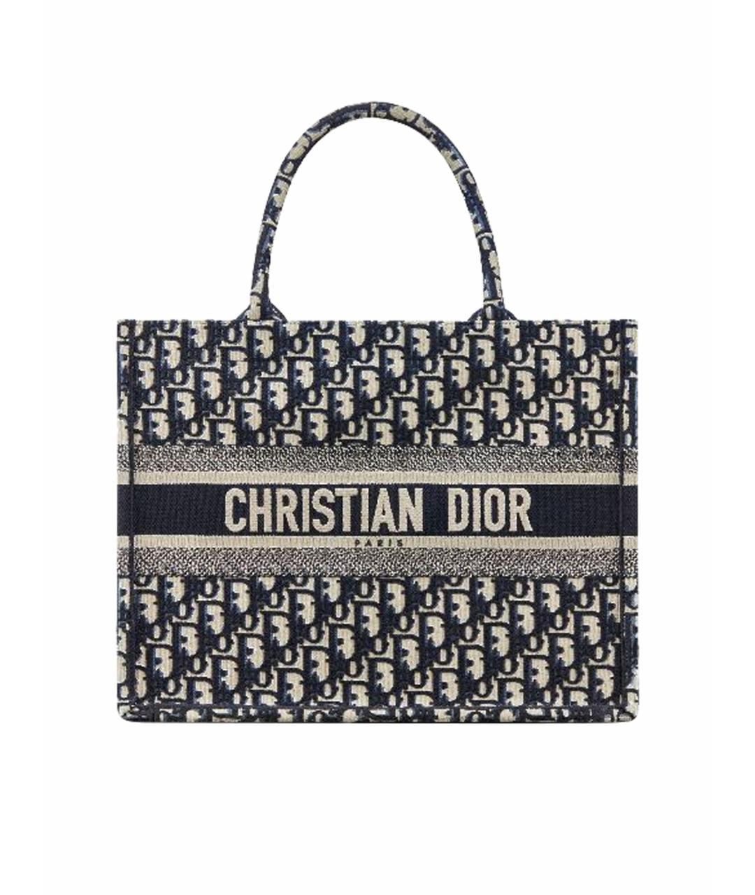 CHRISTIAN DIOR Черная сумка тоут, фото 1