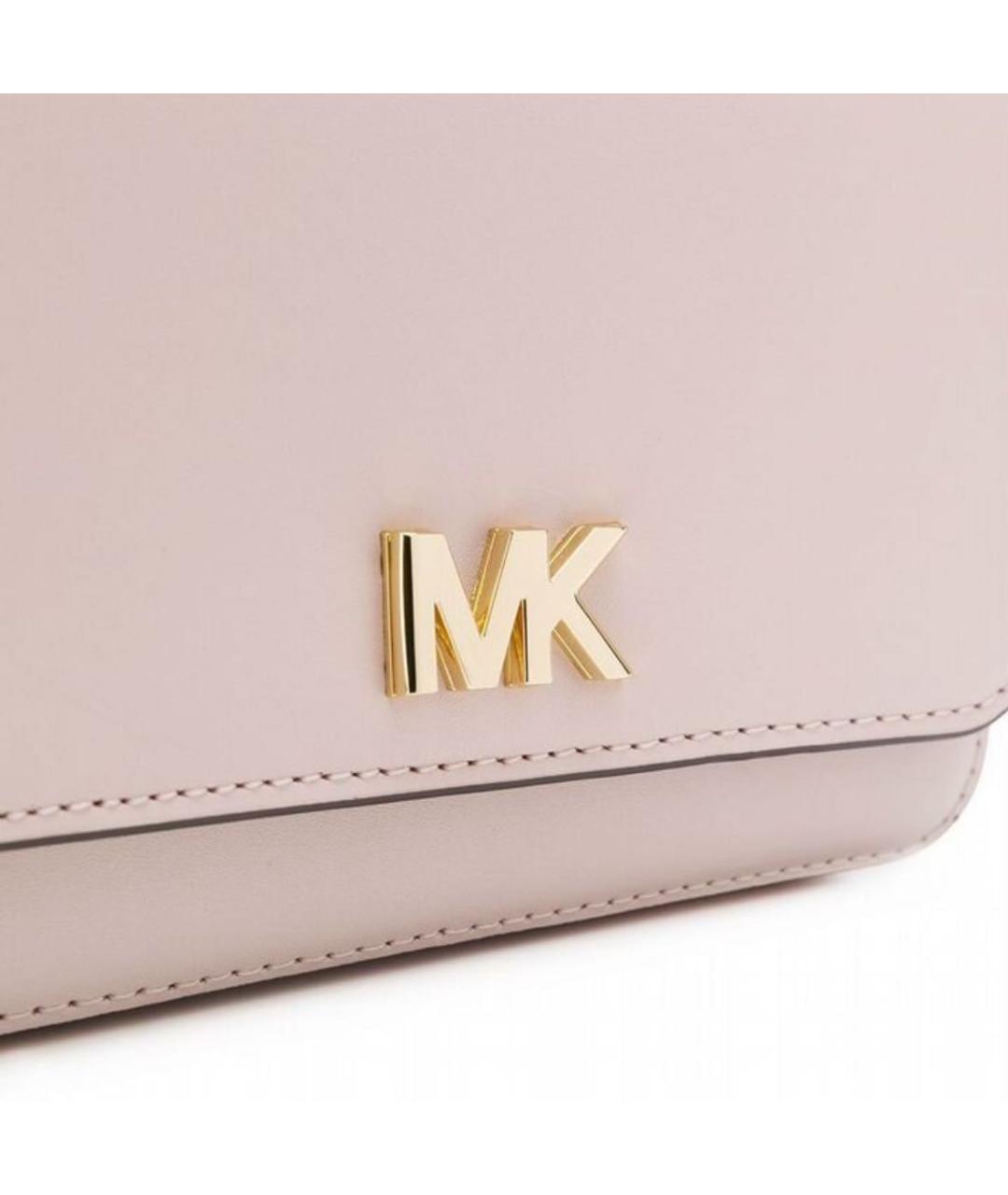 MICHAEL KORS Розовая кожаная поясная сумка, фото 2
