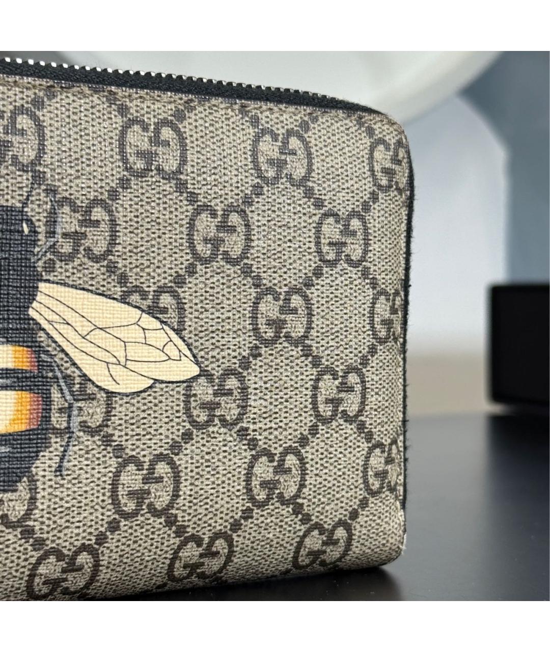 GUCCI Бежевый кошелек, фото 5