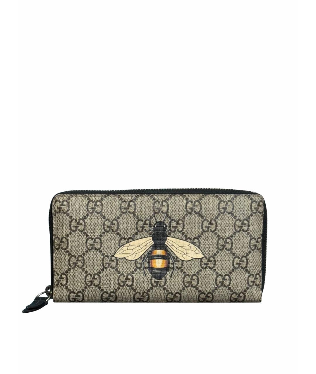 GUCCI Бежевый кошелек, фото 1