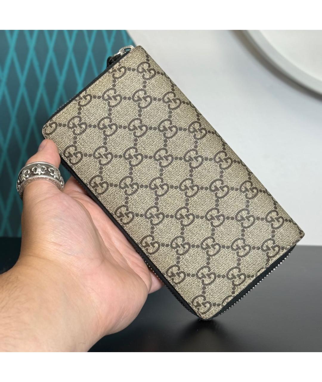 GUCCI Бежевый кошелек, фото 8