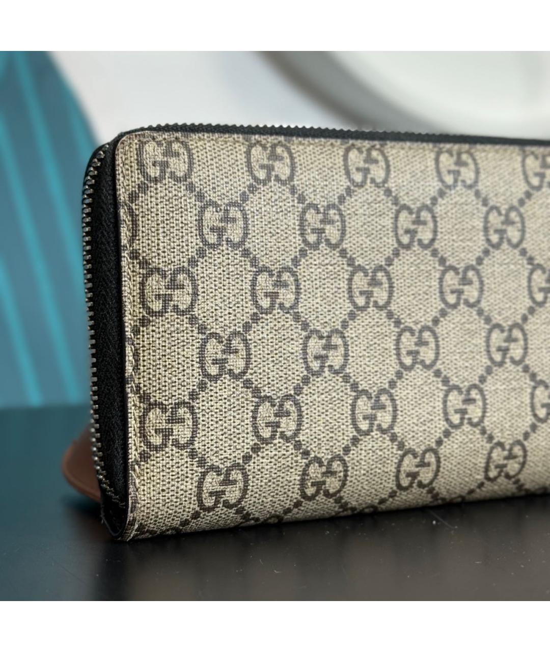 GUCCI Бежевый кошелек, фото 6