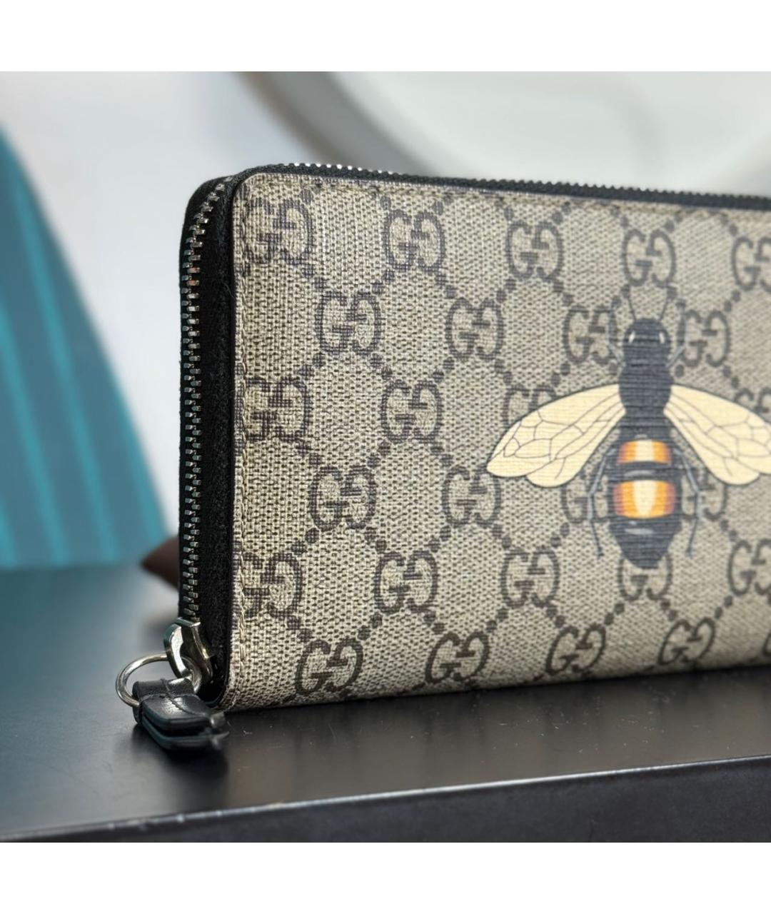 GUCCI Бежевый кошелек, фото 3
