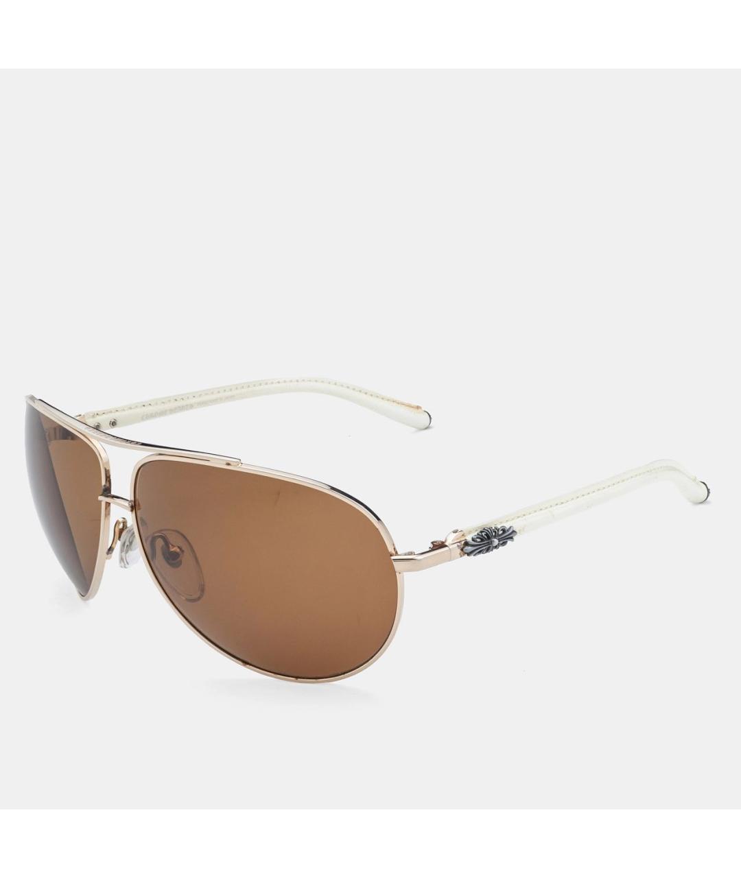 CHROME HEARTS Белые солнцезащитные очки, фото 2